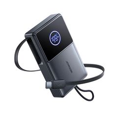 Joyroom JR-PR1 10000mAh 22.5W Powerbank with Built-in Retractable USB-C Cable - Black