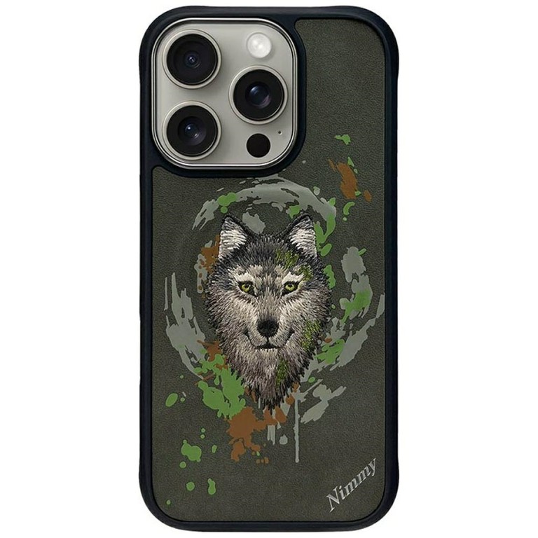 Nimmy Wilk MagSafe case for iPhone 16 Pro - gray