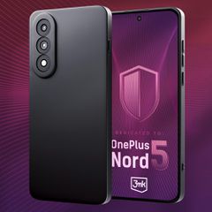 3mk Matt Case for OnePlus Nord 5 - Matte Black-thumb-3