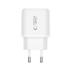 Tech-Protect NCA30 PD 30W QC3.0 USB-A / USB-C Wall Charger - White-thumb-2