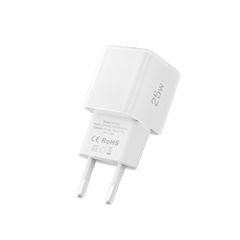 Tech-Protect NCM25 USB-C PD 25W Wall Charger - White-thumb-3