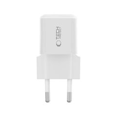 Tech-Protect NCM25 USB-C PD 25W Wall Charger - White-thumb-2