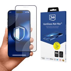 Matte tempered glass 3mk HardGlass Matt Max for Apple Iphone 17 Pro