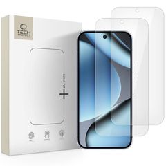 Tech-Protect Glass Fit+ 2-pack tempered glass for Google Pixel 9 Pro XL / 10 Pro XL - transparent