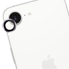 3mk Lens Protection Pro Tempered Glass for iPhone 16e - Purple