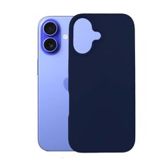 3mk Silicone Case for iPhone 16 Plus - navy blue-thumb-3