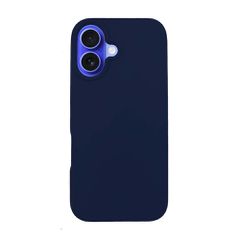 3mk Silicone Case for iPhone 16 Plus - navy blue-thumb-2