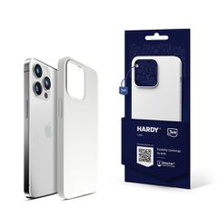 3mk Hardy Silicone MagCase for iPhone 14 Pro Max - White