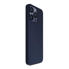 3mk Silicone Case for iPhone 16 Pro Max - Navy Blue-thumb-3