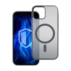 3mk Frosty MagCase for iPhone 15 Plus - Black-thumb-3
