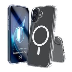3mk Armor MagCase for iPhone 16 Plus - Transparent-thumb-0
