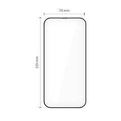 Tech-Protect Quick Set+ 2-pack tempered glass for iPhone 17 Pro Max - black-thumb-2