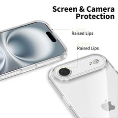 Tech-Protect FlexAir Case for iPhone 17 Air - Clear-thumb-1
