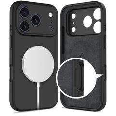 Tech-Protect BasicMag MagSafe Case for iPhone 17 Pro Max - Matte Black-thumb-1