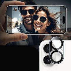 Tech-Protect Cam Fit+ Camera Cover for iPhone 17 - Clear-thumb-2