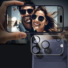 Tech-Protect Cam Fit+ Camera Cover for iPhone 17 Pro - Clear-thumb-3