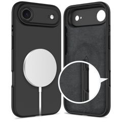 Tech-Protect Silicone MagSafe Case for iPhone 17 Air - Black-thumb-1