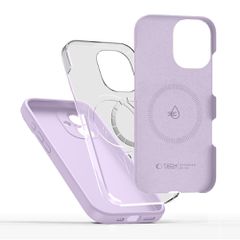Tech-Protect Silicone MagSafe Case for iPhone 17 - Purple-thumb-3