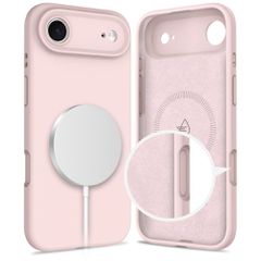 Tech-Protect Silicone MagSafe Case for iPhone 17 Air - Pink-thumb-1