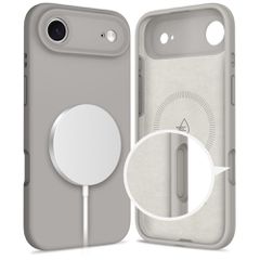 Tech-Protect Silicone MagSafe Case for iPhone 17 Air - Gray-thumb-1