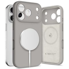 Tech-Protect Silicone MagSafe Case for iPhone 17 Pro Max - Gray