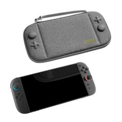 Tech-Protect Slim Pouch for Nintendo Switch 2 - Gray-thumb-4
