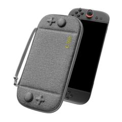 Tech-Protect Slim Pouch for Nintendo Switch 2 - Gray-thumb-1