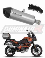 Εξάτμιση Τελικό Dominator HP7 Titanium/Carbon End  KTM 1190 Adventure 2013 - 2016 Με Σιγαστήρα