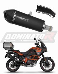 Εξάτμιση Τελικό Dominator HP7 Black/Carbon End  KTM 1190 Adventure 2013 - 2016 Με Σιγαστήρα