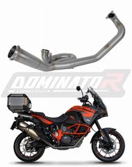 Dominator Κατάργηση Καταλύτη/Λαιμός Εξάτμισης S.Steel KTM 1190 Adventure 2013 - 2016
