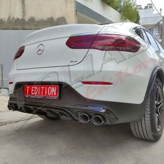 MERCEDES BENZ GLC X253 & C253 2020+ REAR FENDER FLARES FIT TO type 63S REAR BUMPER / ΕΠΕΝΔΥΣΕΙΣ  ΠΙΣΩ ΦΡΥΔΙΩΝ ΓΙΑ ΠΡΟΦΥΛΑΚΤΗΡΑ look 63S-thumb-8