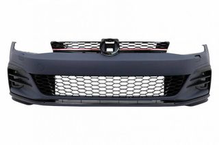 Μπροστινός Προφυλακτήρας Για VW Golf VII (7) 13-17 Upgrade to GTI 7.5 Look 17-19 Σετ Με Μάσκα & Led Προβολείς