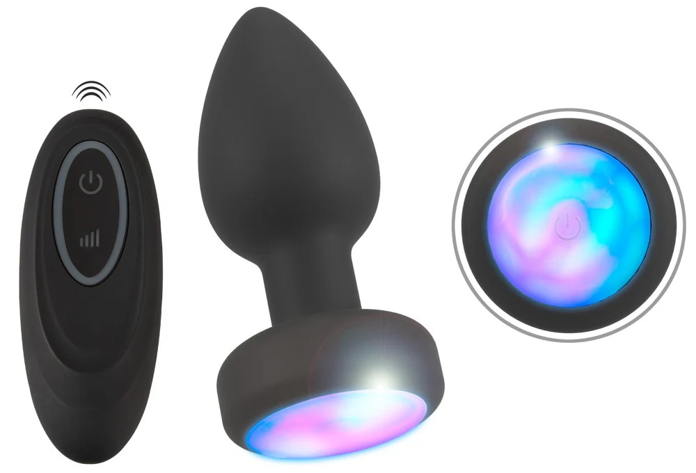 Plug-Silicone Anal - Disco Flashlight