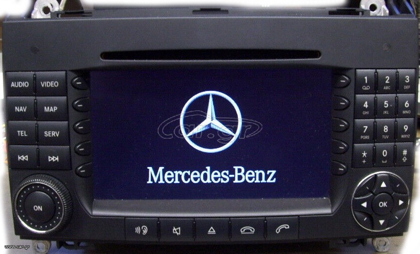 W203 navigation dvd και cd changer