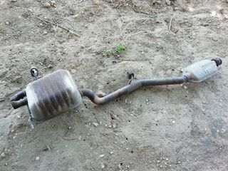 ΤΕΛΙΚΟ ΕΞΑΤΜΙΣΗΣ ΜΑΖΙ ΜΕ ΣΟΛΙΝΑ ΓΙΑ MERCEDES BENZ W-203 C180-C200 3 ΘΥΡΟ ΜΟΝΤΕΛΟ 2001-2006