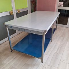 Πάγκος εργασίας τραπέζι inox 200*100*85 εκ. Ποιότητα και Τιμή Stockinox-thumb-2