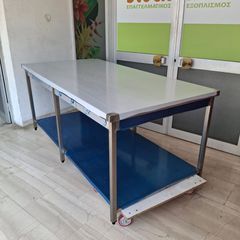 Πάγκος εργασίας τραπέζι inox 200*100*85 εκ. Ποιότητα και Τιμή Stockinox-thumb-3