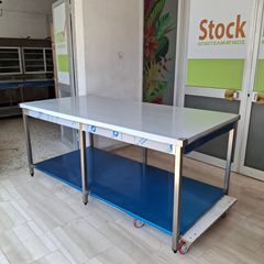 Πάγκος εργασίας τραπέζι inox 200*100*85 εκ. Ποιότητα και Τιμή Stockinox-thumb-9