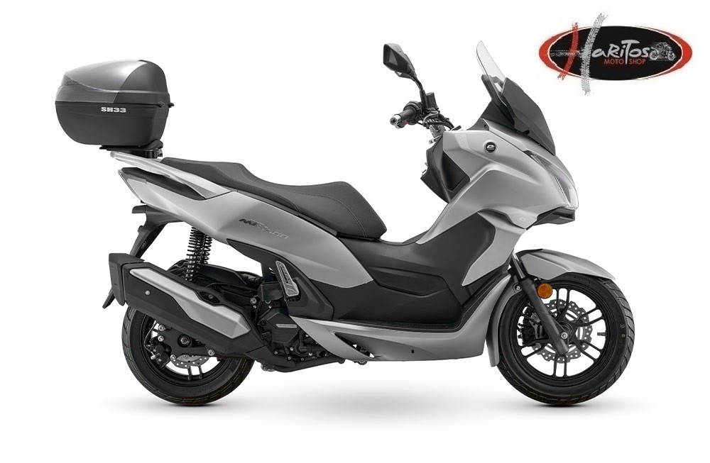 QJ Motor MTX 300 Top Box 2026 ΑΜΕΣΑ ΔΙΑΘΕΣΙΜΑ MAT BLACK SILVER  ΔΩΡΑ+*ΤΕΛΗ 26*