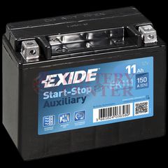 Exide EK111 AGM Start - Stop Auxiliary 11AH