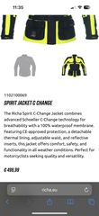πωλείται μπουφάν RICHA SPIRIT c_change (3XL - 58)-thumb-13