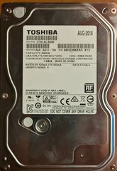 Σκληρός Δίσκος TOSHIBA HDD 500GB 3.5″ SATA3 DT01ACA050