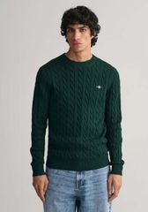 Gant Ανδρικό Cotton Cable Πλεκτό 8050601