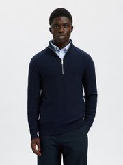 Selected Axel Aνδρικό Half Zip Sweater 16092550