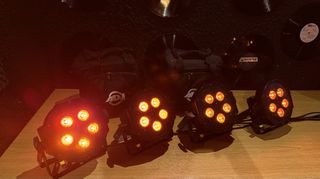 4x φωτορυθμικά ADJ VPAR PAK