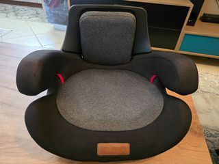 Kiddo Booster ISOFIX με αφαιρούμενη πλάτη + προστατευτικό καθίσματος Lampa