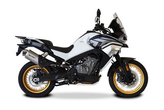HP CORSE 4-TRACK R SHORT TITANIUM ΤΕΛΙΚΟ ΕΞΑΤΜΙΣΗΣ CF MOTO  800MT SPORT TOURING 2023-2025-thumb-1