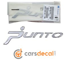 Fiat Grande Punto Πίσω Σήμα Γραμματοσειρά Γνήσιο