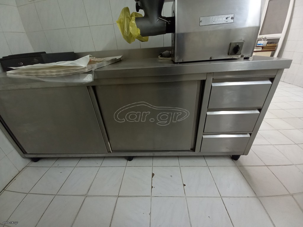 Πάγκος INOX (από Κρεωπολείο)