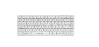 Tellur TLL491241 Ασύρματο Πληκτρολόγιο για Tablet Αγγλικό US Λευκό